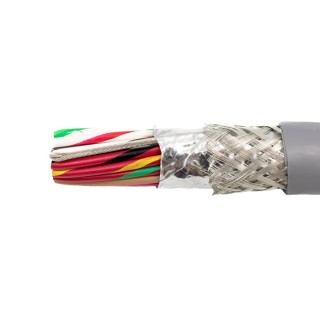 Alpha Wire Alpha Essentials Communication & Control Control Cable 37 Cores 28 AWG Screened 30 m Grey Polyvinyl 3470/37C SL005
