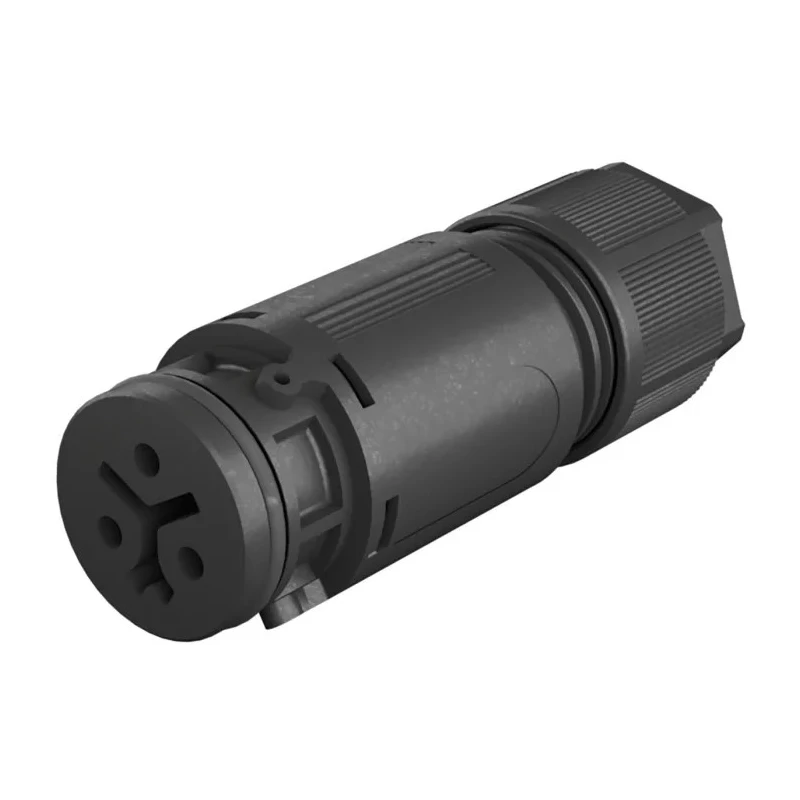 Wieland Lighting Connector RST 08i2/3 Series Cable Circular Connector Female Screw 2-Pole 8A 250/400V IP66 41.021.3043.1