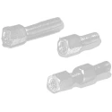 Wurth Elektronik WA-HEX Series Lock Screw for Use with D-Sub Connector 18.2 mm Steel, Tin Surface 94518233