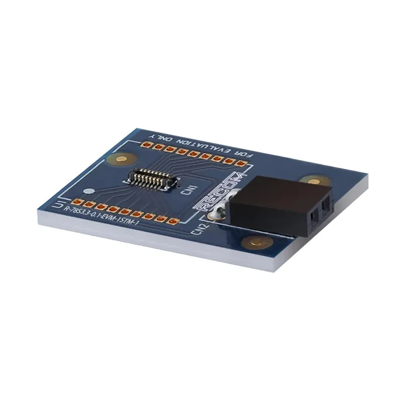 Recom Evaluation Board for R-78S3.3-0.1-EVM-1 Module, Compatible with STEVAL STLCS01V1 SensorTile R-78S3.3-0.1-EVM-1/STM-1