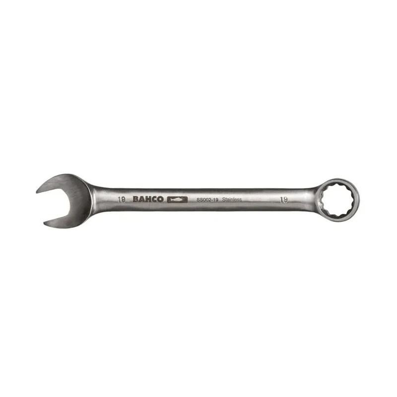 Bahco Combination Spanner Satin Chrome 175mm Overall 15 mm SS002-15