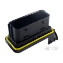 TE Connectivity AMPSEAL Automotive Connector Female Black Panel Mount 28 Way 2138846-1