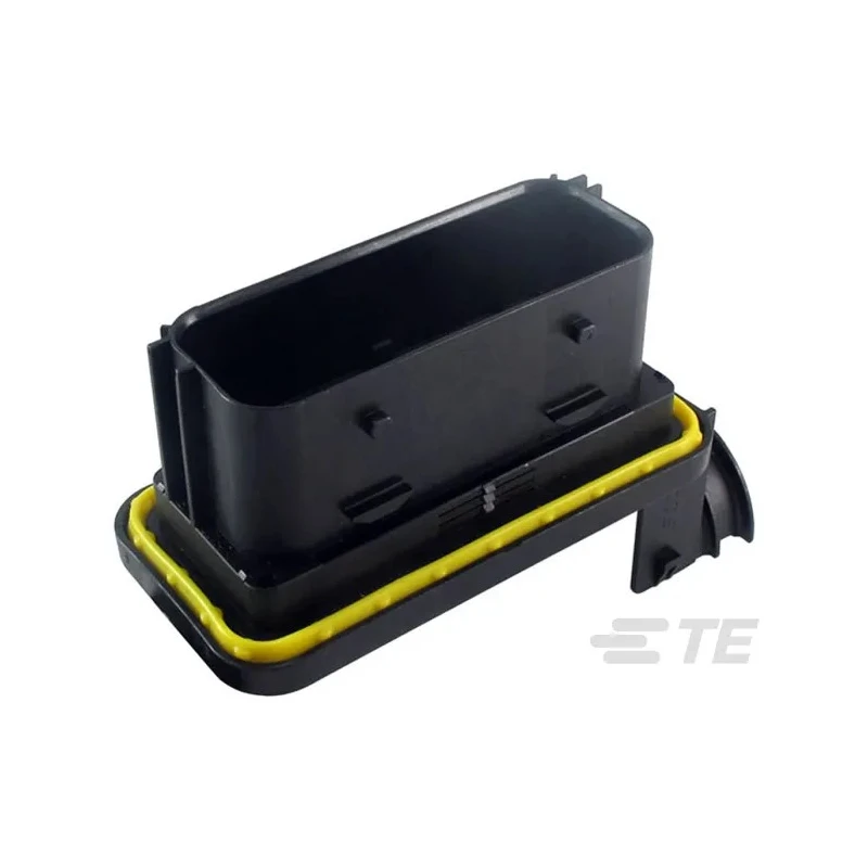 TE Connectivity AMPSEAL Automotive Connector Female Black Panel Mount 28 Way 2138846-1