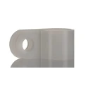 HellermannTyton Polyamide P-Clip Natural Colour 9.5 mm ID, 4.2 mm Mounting Hole Diameter 211-60059 H5P-PA66-NA