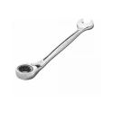Facom Combination Ratchet Spanner Satin Chrome 19 mm Size, 247 mm Overall Length 467B.19