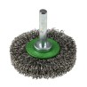 RS PRO Stainless Steel Crimped Abrasive Brush 50 mm Diameter 15000rpm 6 mm Shank 188-4131