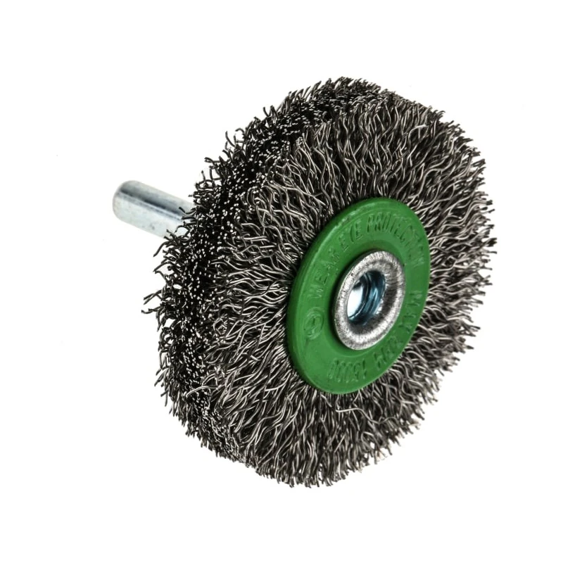 RS PRO Stainless Steel Crimped Abrasive Brush 50 mm Diameter 15000rpm 6 mm Shank 188-4131
