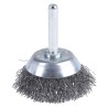 RS PRO Steel Crimp Wire Abrasive Brush 6 mm Diameter 38 mm Face Width 4500rpm Maximum Safe Speed 188-4121
