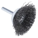 RS PRO Steel Crimp Wire Abrasive Brush 6 mm Diameter 38 mm Face Width 4500rpm Maximum Safe Speed 188-4121