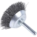 RS PRO Steel Crimp Wire Abrasive Brush 6 mm Diameter 38 mm Face Width 4500rpm Maximum Safe Speed 188-4121
