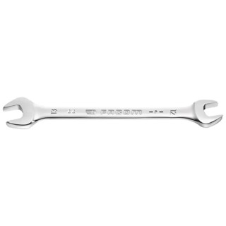 Facom Double Ended Open Spanner Metric 4 to 5 mm Satin Chrome Finish 90mm Overall Length 44.4X5