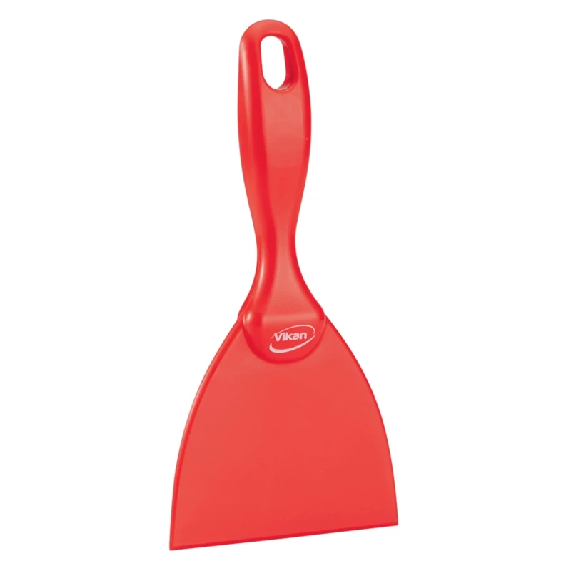 Vikan Plastic Hand Scraper, Ergonomic Plastic Handle and Blade, 102mm Length 40614