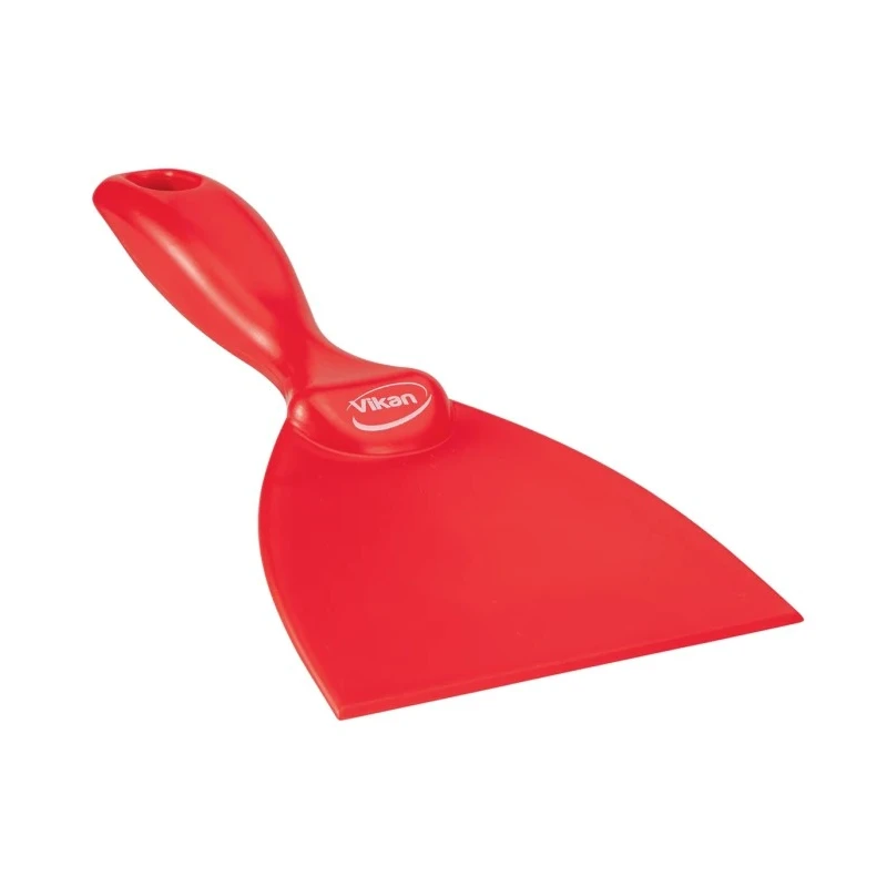 Vikan Plastic Hand Scraper, Ergonomic Plastic Handle and Blade, 102mm Length 40614