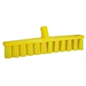 Vikan Ultra Safe Technology Broom, Yellow with Polyethylene Terephthalate Bristles, Width 50mm, Depth 400mm, Model 31716