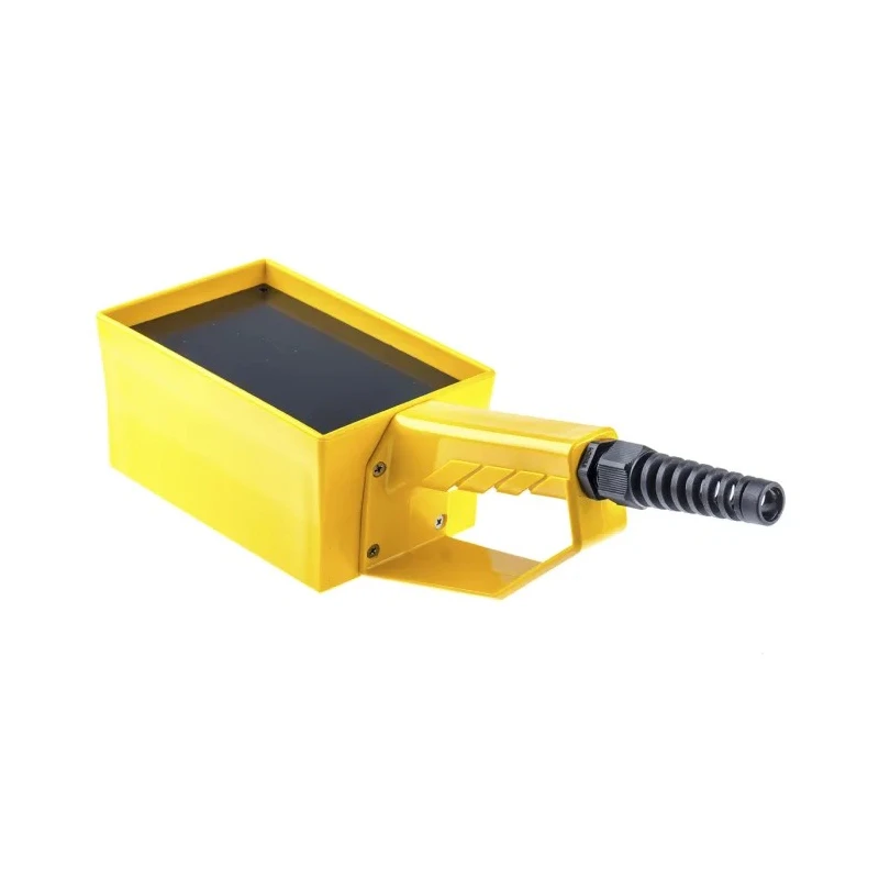 Rose Yellow Polyamide Handheld Enclosure Integral Battery Compartment Display Window IP65 105mm x 85mm x 266mm 292150000