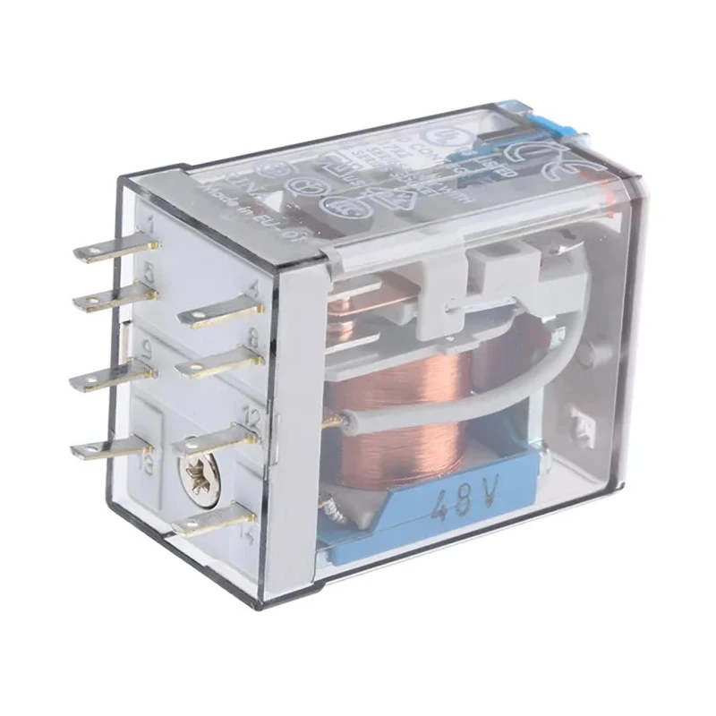 Finder Power Relay 48V DC Coil 20A Switching Current DPDT Contact Configuration 55 Series 55.32.9.048.0040