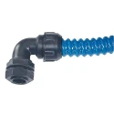 SES Sterling Conduit Fitting 22 mm Nominal Size PG21 Thread Polyamide Black IP65 07410406010