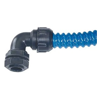 SES Sterling Conduit Fitting 22 mm Nominal Size PG21 Thread Polyamide Black IP65 07410406010