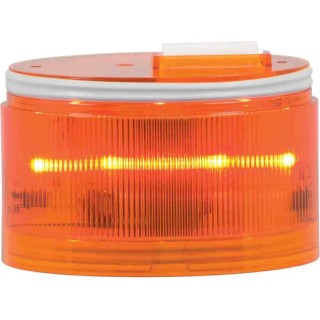 RS PRO Amber Steady, Flashing Effect Flashing Light Element LED Bulb 240V AC/DC IP66 IP66
