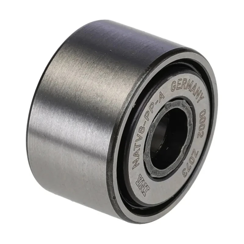 INA Roller and Plain Yoke Type Track Roller Cam Follower 8mm Bore Diameter 24mm Roller Diameter NATV8-PP-A