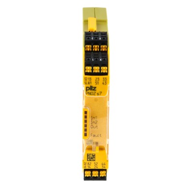 Pilz 24V DC Safety Relay with 4 Safety Contacts and 1 Auxiliary Contact, Automatic Reset, 150W Power Consumption 751187