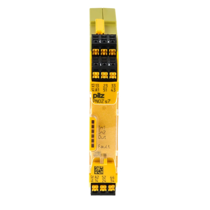 Pilz 24V DC Safety Relay with 4 Safety Contacts and 1 Auxiliary Contact, Automatic Reset, 150W Power Consumption 751187
