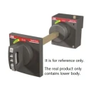 ABB Black Rotary Handle for XT1 and XT3 Circuit Breakers 105 mm Length RHE_B XT1-XT3 