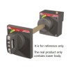 ABB Black Rotary Handle for XT1 and XT3 Circuit Breakers 105 mm Length RHE_B XT1-XT3