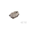 TE Connectivity Heavy Duty Power Connector Insert 16A 500V HDC HE Series Male 10 Contacts T2040102101-000