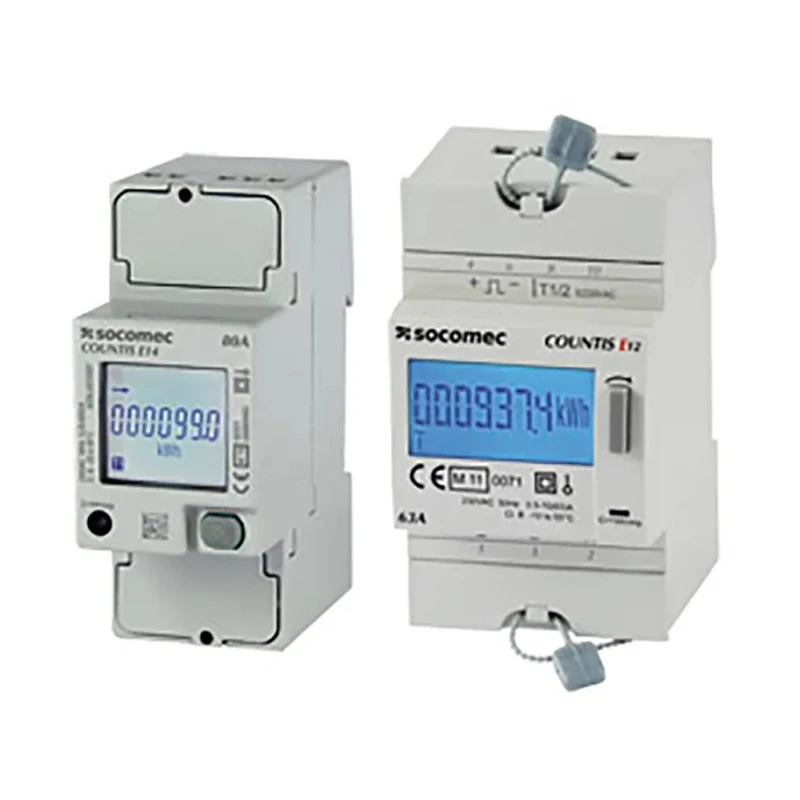 Socomec 1 Phase Energy Meter LCD Backlight Countis E12 Series 48503061