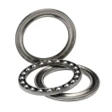 FAG Thrust Ball Bearing 65 mm Inside Diameter, 90 mm Outside Diameter, 18 mm Race Width, Steel Cage and Balls 51113