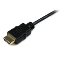 StarTech.com 500 mm 4K HDMI Cable Male HDMI to Male Micro HDMI HDMI 1.4 Black HDADMM50CM