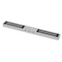 RS PRO Double Door Magnetic Door Lock Fail Safe Aluminium Nickel Plated 600lb Holding Force 12V dc, 24 V dc 192-4532