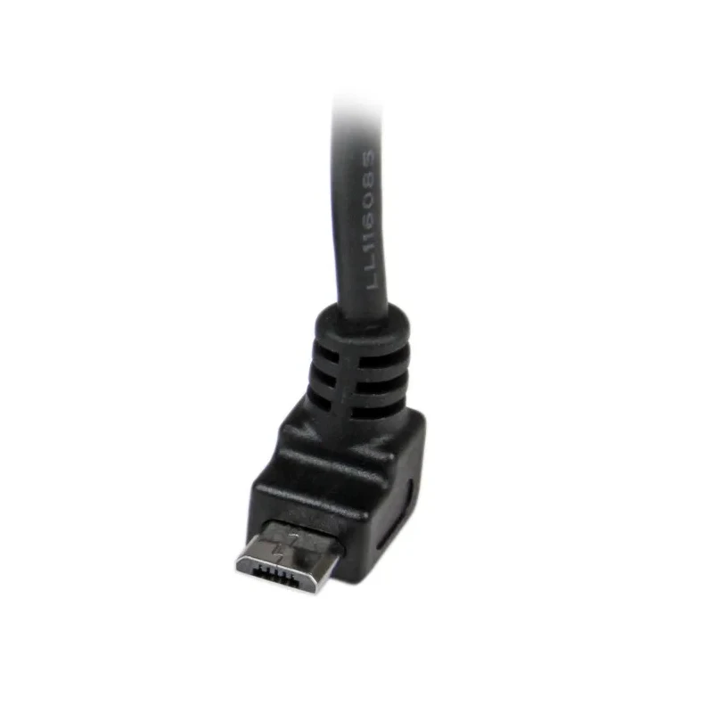 StarTech.com USB 2.0 Male USB 2.0 Type A to Male Micro USB Type B Cable Black 1m USBAUB1MU