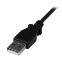 StarTech.com USB 2.0 Male USB Type A to Male Mini USB Type B Cable, Black 2 m USBAMB2MD