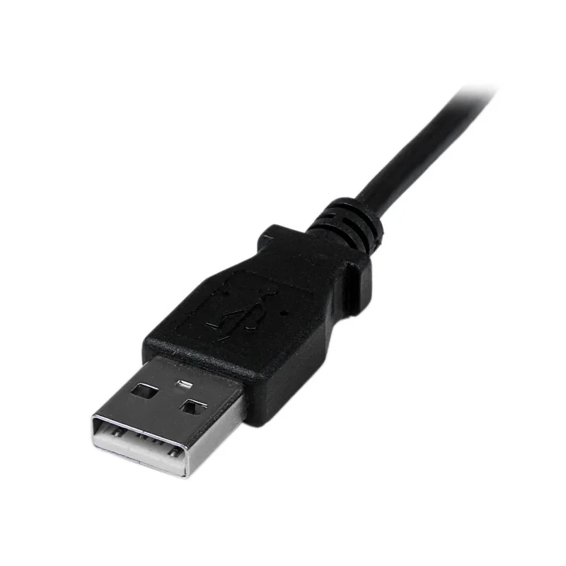 StarTech.com USB 2.0 Male USB Type A to Male Mini USB Type B Cable, Black 2 m USBAMB2MD