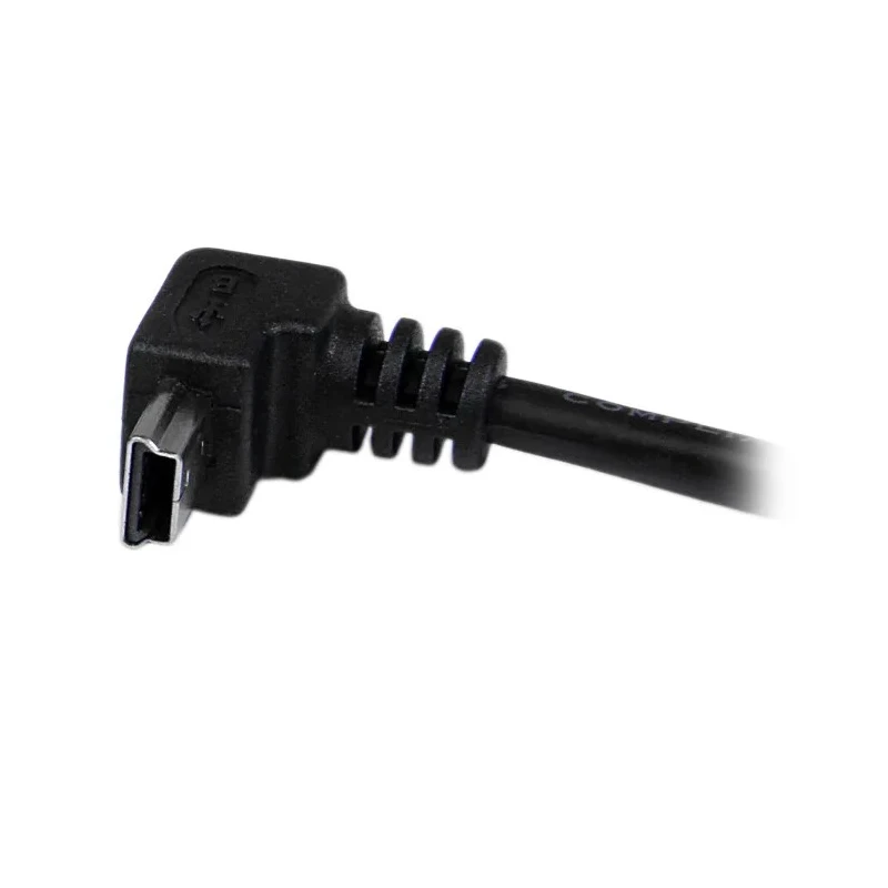StarTech.com USB 2.0 Male USB Type A to Male Mini USB Type B Cable, Black 2 m USBAMB2MD