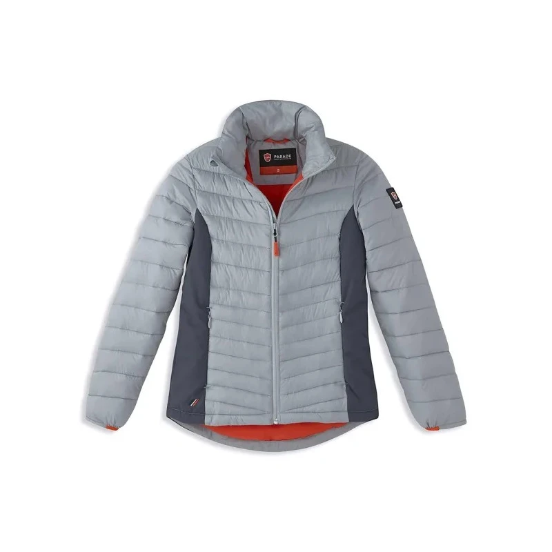 Parade Women Grey Water Repellent Down Jacket 2XL Nylon Ripstop Lining Polyester Zipper 17OCALA*1713TXXL