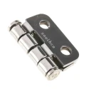 Southco Butt Hinge Gloss Stainless Steel, Fixed Pin, Screw Fixing, 38 mm x 38.2 mm x 9 mm N6-4E-422-24