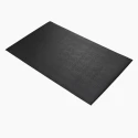 Coba Europe Individual Polyvinyl Chloride Foam Anti-Fatigue Mat 900 mm x 1.5 m x 9.5 mm, Pebbled Surface, Black AF010002
