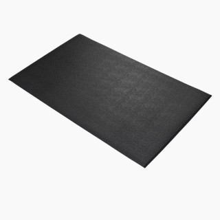 Coba Europe Individual Polyvinyl Chloride Foam Anti-Fatigue Mat 900 mm x 1.5 m x 9.5 mm, Pebbled Surface, Black AF010002