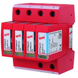 Dehn Surge Arrester DG M TT ACI 275 FM 275V Maximum Voltage DIN Rail Mount Germany