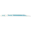 Makita Jigsaw Blade 73mm Cutting Length High Speed Steel 9.8 Teeth Per Inch 5 Pieces B-06482