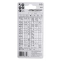 Makita Jigsaw Blade 73mm Cutting Length High Speed Steel 9.8 Teeth Per Inch 5 Pieces B-06482
