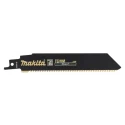 Makita Reciprocating Saw Blade Tungsten Carbide 100 mm Length, 25 mm Width, 1.25 mm Thickness, 8 Teeth Per Inch B-55572