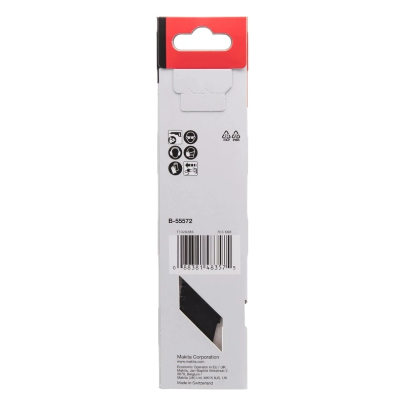 Makita Reciprocating Saw Blade Tungsten Carbide 100 mm Length, 25 mm Width, 1.25 mm Thickness, 8 Teeth Per Inch B-55572