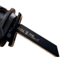 Makita Reciprocating Saw Blade Tungsten Carbide 100 mm Length, 25 mm Width, 1.25 mm Thickness, 8 Teeth Per Inch B-55572