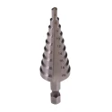 Makita HSS 4 to 20 mm Step Drill Bit Hex Shank 0.25in D-40098