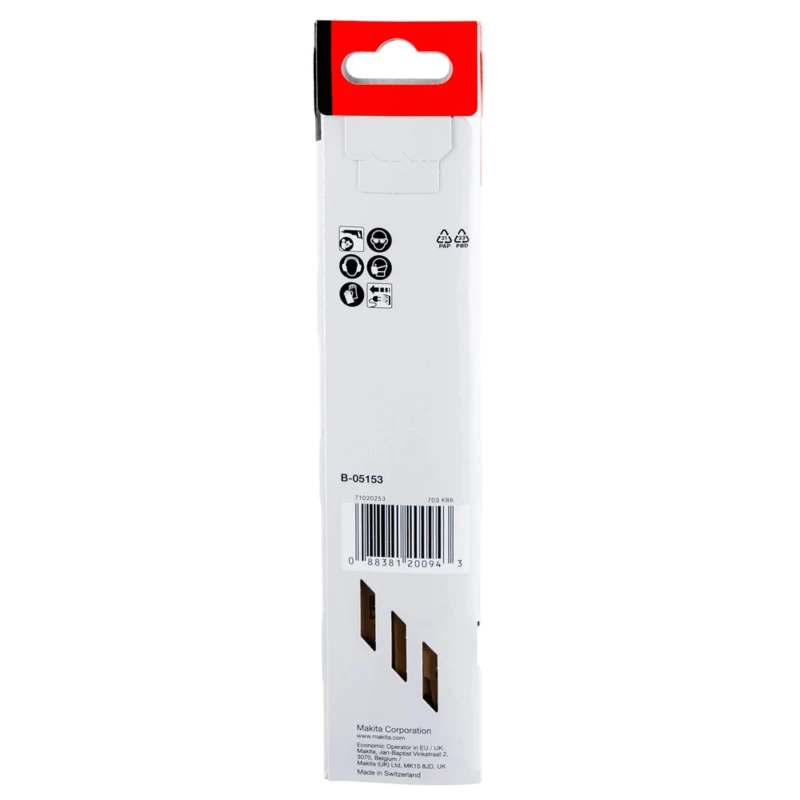 Makita Reciprocating Saw Blade 5-Piece 100 mm, 10 Teeth Per Inch B-05153