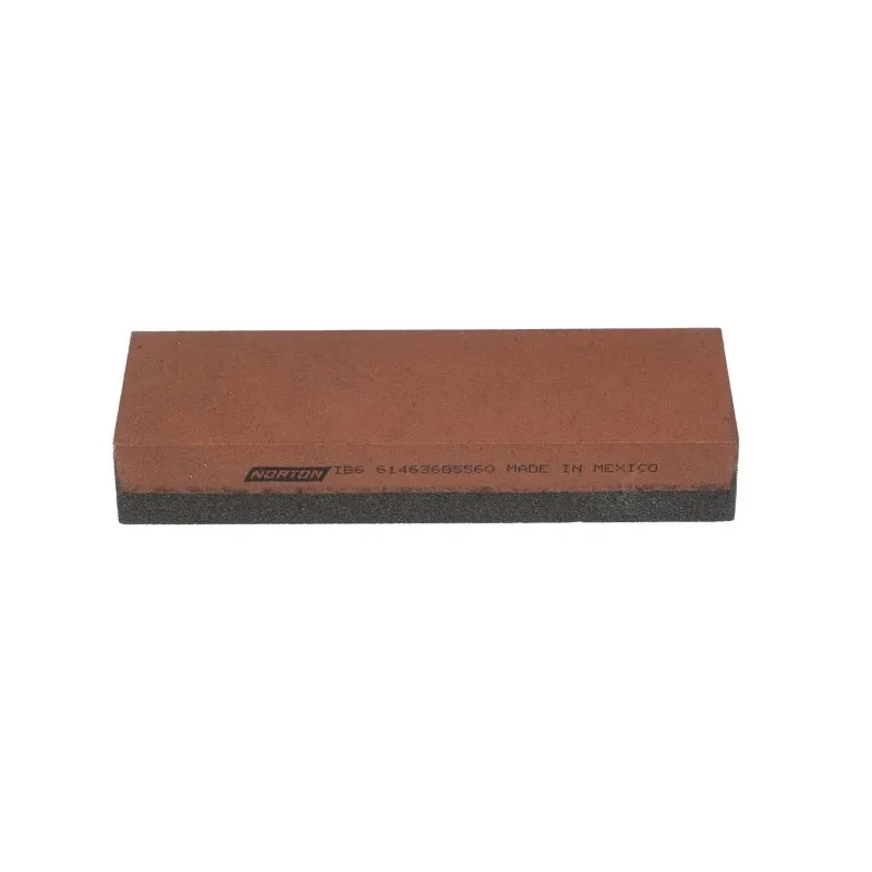 Norton Sharpening Stone Aluminium Oxide Abrasive 152 mm x 51 mm x 25 mm Slip India Type 320 Grit Combination 61463685560